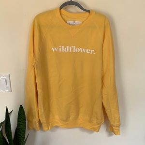 Wildflower Crewneck Sweatshirt - Oversized